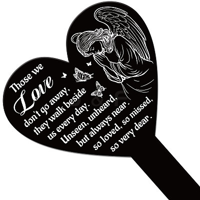 Acrylic Garden Stake AJEW-WH0365-033-1