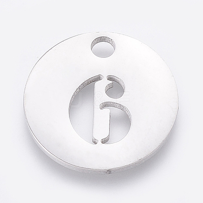 Non-Tarnish 304 Stainless Steel Pendants X-STAS-F233-06-P-1