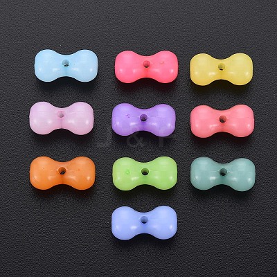 Imitation Jelly Acrylic Beads MACR-S373-96-EM-1