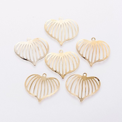 Iron Filigree Pendants LS-X-IFIN-F158-48G-1