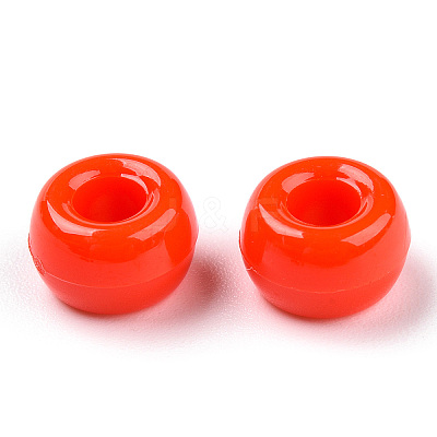 Opaque Plastic Beads KY-T025-01-F10-1