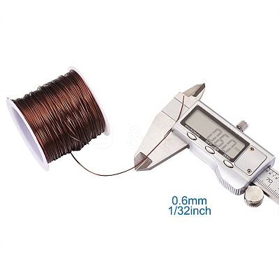 Round Copper Beading Wire for Jewelry Making YS-TAC0004-0.6mm-05-1