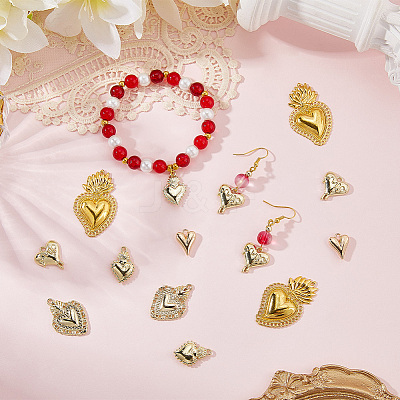 20Pcs 5 Styles Alloy Pandants FIND-SC0017-34-1
