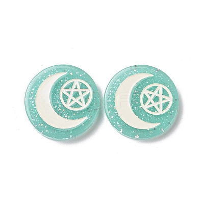 Resin Cabochons LS-RESI-G055-02G-1