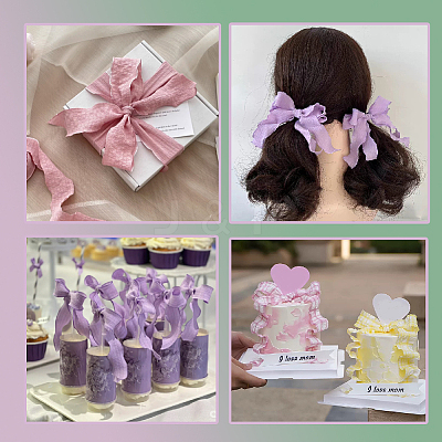 Polyester Tartan Ribbons SRIB-WH0011-348B-1