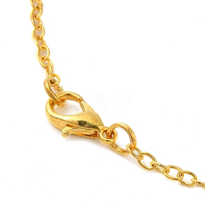 201 Stainless Steel Pendant Necklaces NJEW-G118-04G-1