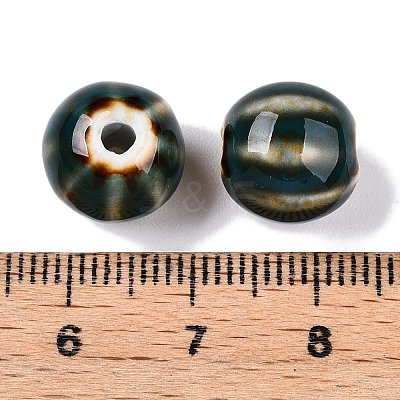 Handmade Porcelain Beads X-PORC-S498-24H-1