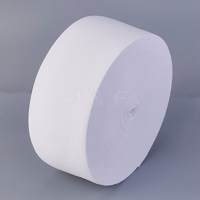 Flat Elastic Rubber Cord/Band OCOR-WH0052-21-1