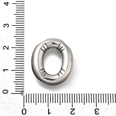 304 Stainless Steel Pendants STAS-S166-01P-15-1