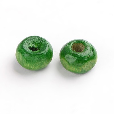 Dyed Natural Wood Beads WOOD-S614-7-LF-1