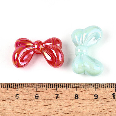 UV Plating Opaque Acrylic Beads OACR-N143-05-1