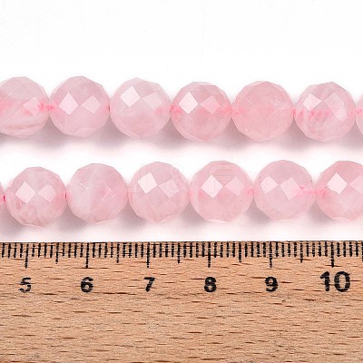 Natural Madagascar Rose Quartz Beads Strands G-S345-10mm-34-1