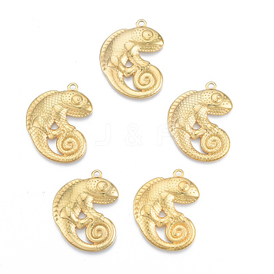 Ion Plating(IP) 201 Stainless Steel Pendants STAS-N098-119LG-1