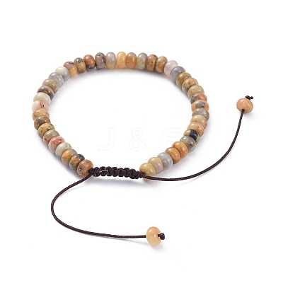 Braided Bead Bracelets BJEW-JB04913-01-1