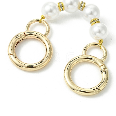 Zinc Alloy Spring Gate Rings Bag Extension Chains X1-AJEW-BA00141-01-1