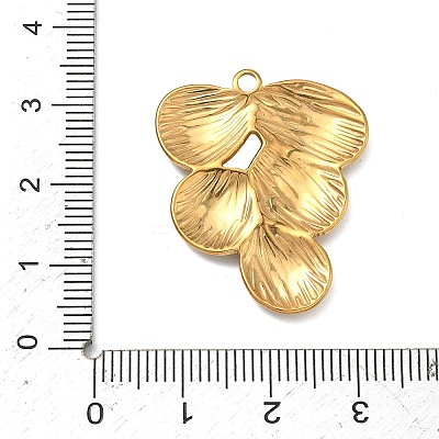 304 Stainless Steel Pendants STAS-C168-02B-G-1