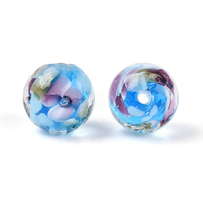 Handmade Lampwork Beads Strands LAMP-T007-04K-1