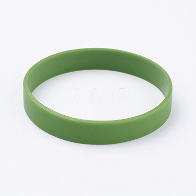 Silicone Wristbands Bracelets LS-BJEW-J176-A-05-1