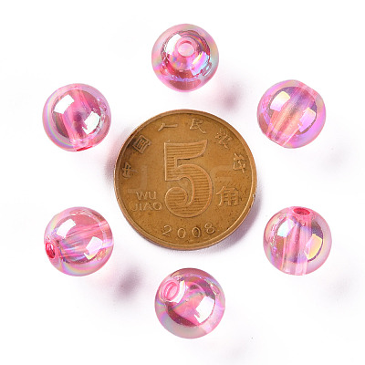 Transparent Acrylic Beads MACR-S370-B10mm-704-1