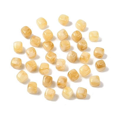 Opaque Acrylic Beads X-OACR-D320-01R-1
