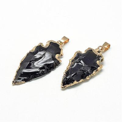 Natural Smoky Quartz  Pendants G-Q490-A05-1