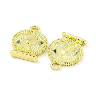 Rack Plating Alloy Pendants FIND-M022-03G-1