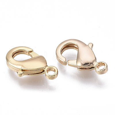 Brass Lobster Claw Clasps KK-N231-69-NF-1