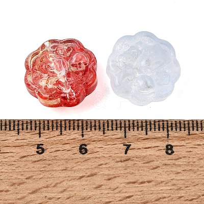 Transparent Handmade Lampwork Beads LA-CBA3B34-03-1