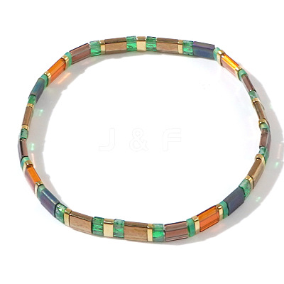 Vintage Ethnic Style Glass Seed Beads Stretch Bracelets for Women EH7956-6-1