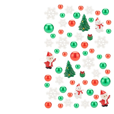 DIY Christmas Theme Vase Fillers DIY-BC0009-60-1