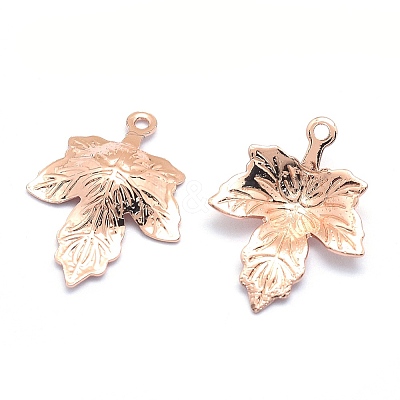 Brass Pendants KK-J279-07RG-NR-1