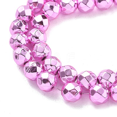 Electroplated Synthetic Non-magnetic Hematite Beads Strands G-B132-B01-01C-1