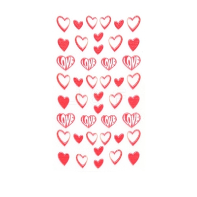 Valentine's Day 5D Love Nail Art Sticker Decals MRMJ-R109-Z-D4363-01-1