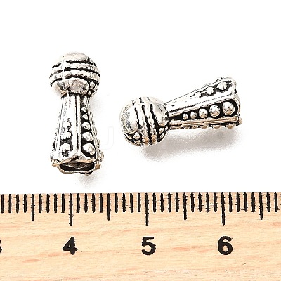Tibetan Style Alloy Bead Cone TIBE-L008-21AS-1