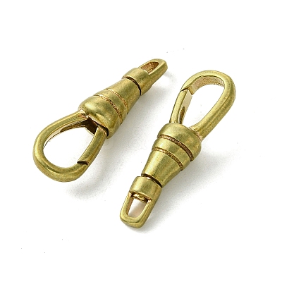 Brass Lobster Claw Clasps KK-D099-01C-C-1