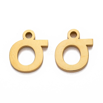 Ion Plating(IP) 304 Stainless Steel Pendants STAS-A045-23G-1