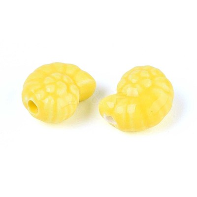 Handmade Porcelain Ceramic Beads PORC-T133-25A-1