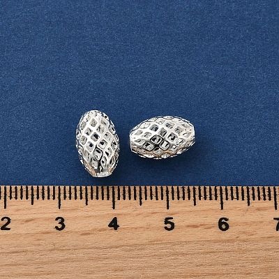 Brass Hollow Beads KK-TAC0002-77S-1