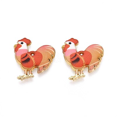 Printed Alloy Pendants ENAM-CJC0020-47D-1