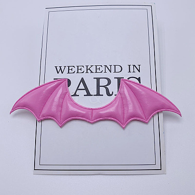 Imitation Leather Devil Wings Ornament Accessories WI-PW0001-027B-1