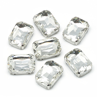 Sew on Rhinestone RGLA-T036-10x14mm-01-1