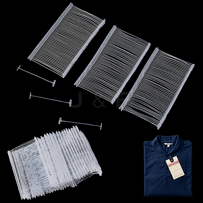 1Bag PP Garment Clothing Price Tag Label Standard Tagging Barbs KY-CP0001-38A-1