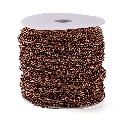 Iron Handmade Chains Figaro Chains Mother-Son Chains CHSM005Y-R-1