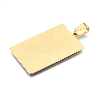 201 Stainless Steel Pendants STAS-S105-LA460-10-1