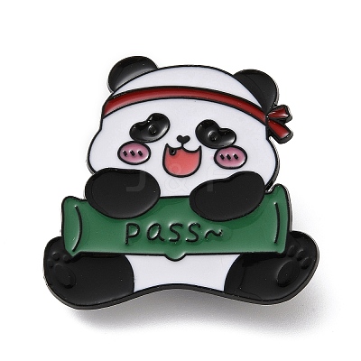 Panda Theme Enamel Pins JEWB-B030-03C-EB-1