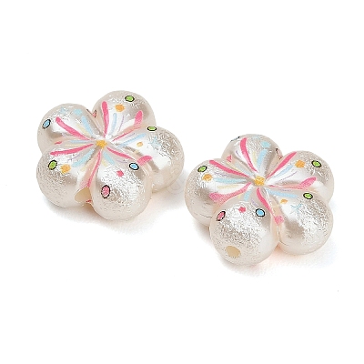 Textured Opaque Acrylic Beads AC-CBA36B6-09C-1