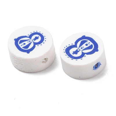 Handmade Polymer Clay Beads CLAY-P006-04-1