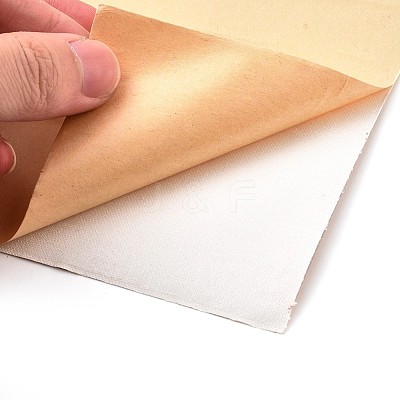 PU Leather Self-adhesive Fabric Sheet DIY-WH0162-22P-1
