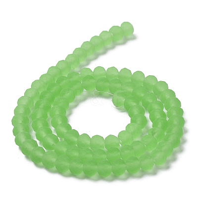 Transparent Glass Beads Strands X1-EGLA-A034-T4mm-MD09-1