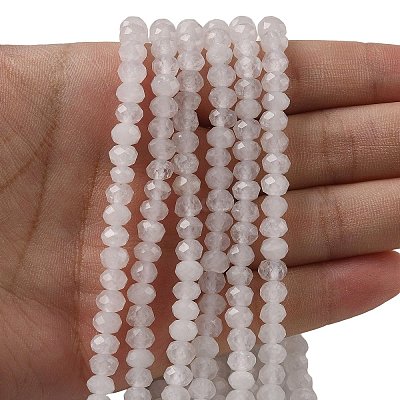 Natural Quartz Crystal Bead Strands G-D344-A27-1